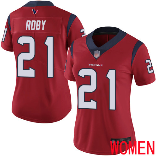 Houston Texans Limited Red Women Bradley Roby Alternate Jersey NFL Football #21 Vapor Untouchable->youth nfl jersey->Youth Jersey